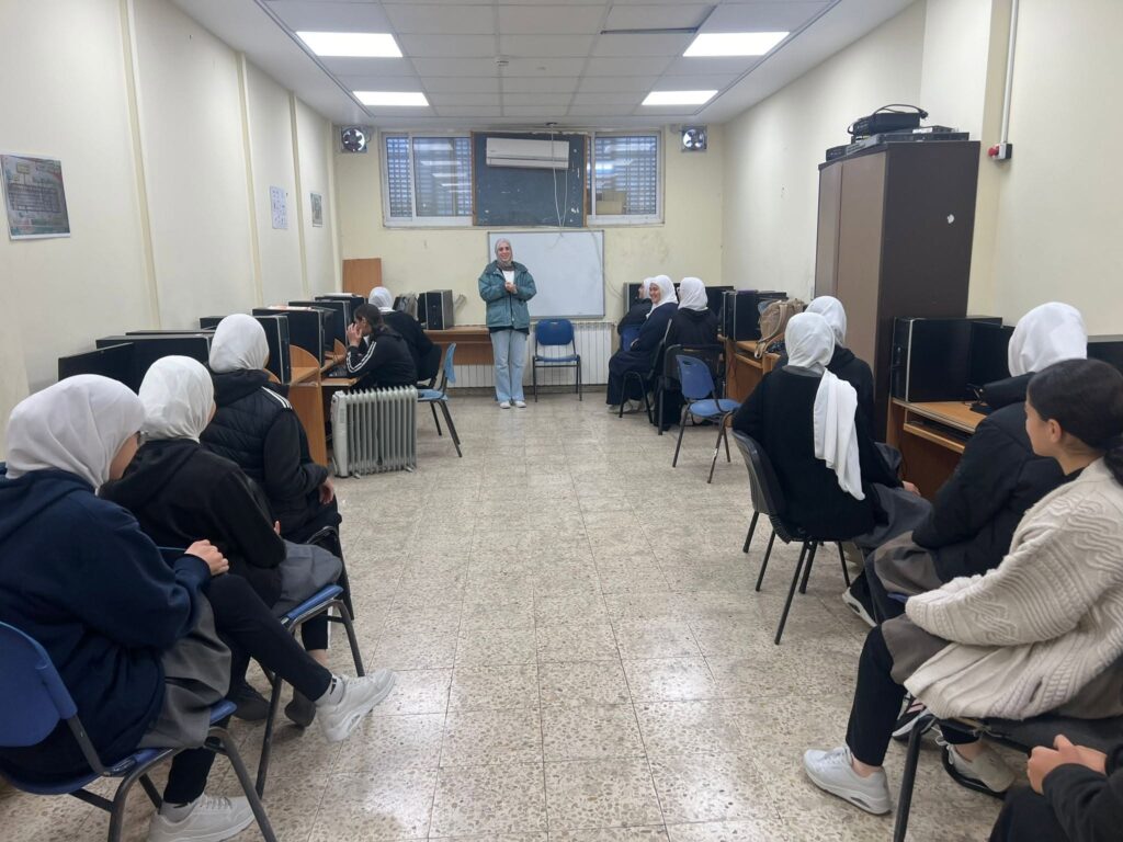 Highlights from the Web Development Course at Jabal Al-Mukabber Mixed School